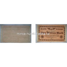 1000000 Mark 1923 - Německo - Ein Million Mark Deutsche Reichsbahn